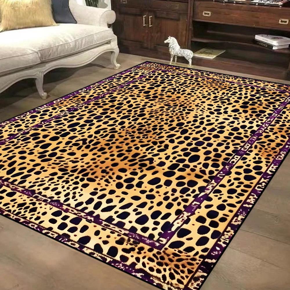 Nordic Style Leopard Decorative Rug for Living Room Large Area Soft Flannel Bedroom Carpet Non-slip Easy Cleaning Study Foot Mat 180*250cm
Nordic Style Leopard Decorative Rug for Living Room Large Area Soft Flannel Bedroom Carpet Non-slip Easy Cleaning Study Foot Mat 180*250cm