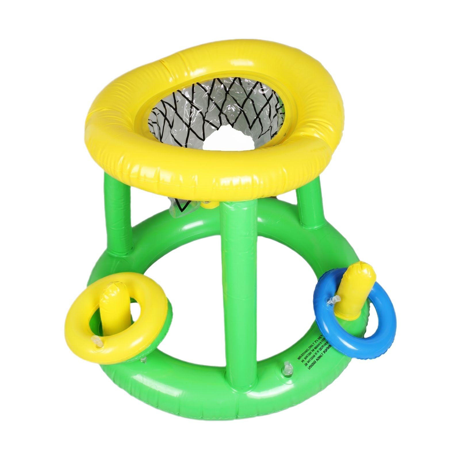 Inflatable Basketball Hoop Pool Toy with Durable Net and Stable Base for Outdoor Water Sports Activities Play One Size
Inflatable Basketball Hoop Pool Toy with Durable Net and Stable Base for Outdoor Water Sports Activities Play One Size