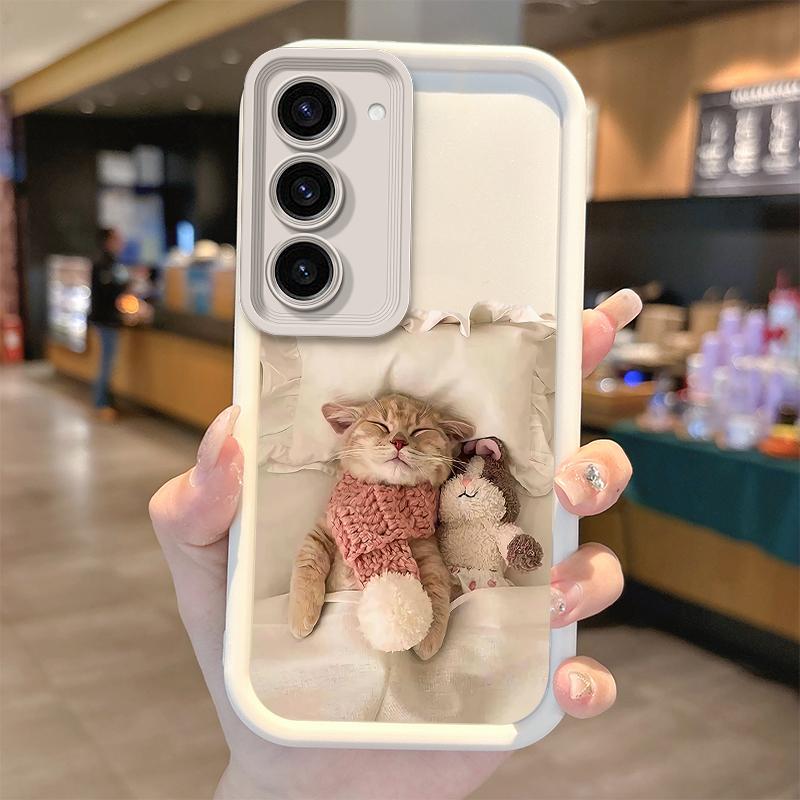 Милый Спящий Кот Силиконовый Чехол Для Телефона Samsung Galaxy S25 S24 S23 S21 Ultra Plus S24 S23 S21 S20 FE A73 A55 Мягкий Пылезащитный Чехол Galaxy S25
Милый Спящий Кот Силиконовый Чехол Для Телефона Samsung Galaxy S25 S24 S23 S21 Ultra Plus S24 S23 S21 S20 FE A73 A55 Мягкий Пылезащитный Чехол Galaxy S25