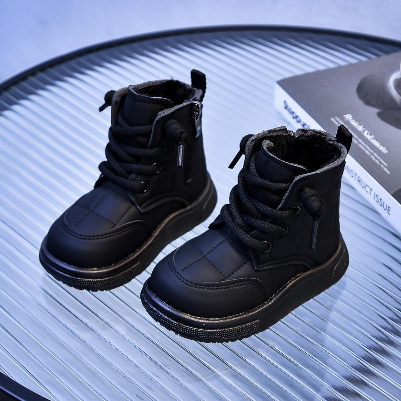 Зимние сапоги из бархата, теплые, для детей среднего и маленького возраста, нескользящие, с мягкой подошвой, большие, из хлопка 24 чёрный
Зимние сапоги из бархата, теплые, для детей среднего и маленького возраста, нескользящие, с мягкой подошвой, большие, из хлопка 24 чёрный