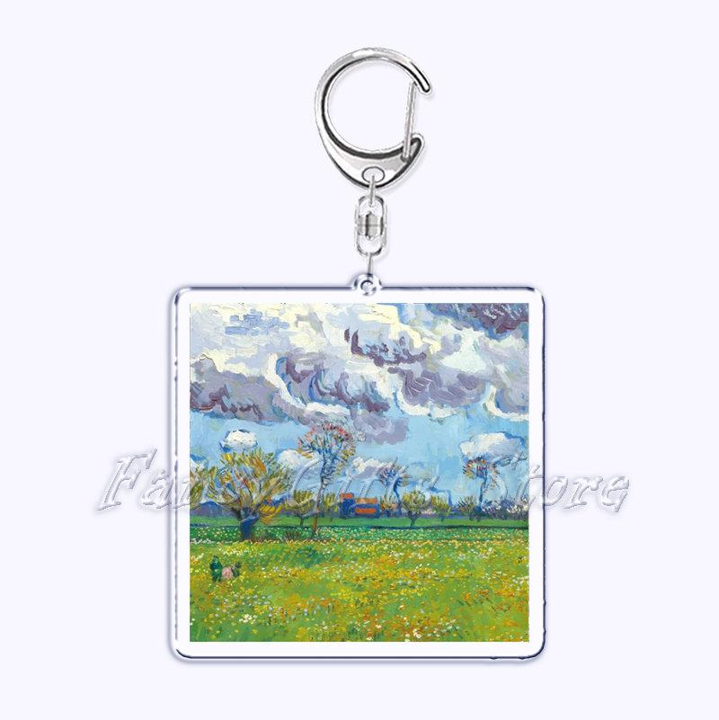 Van Gogh Monet Hokusai Art Oil Painting Keychain for Accessories Bag Pendant Great Wave Key Chain Ring Keychains Jewelry Gift
Van Gogh Monet Hokusai Art Oil Painting Keychain for Accessories Bag Pendant Great Wave Key Chain Ring Keychains Jewelry Gift
