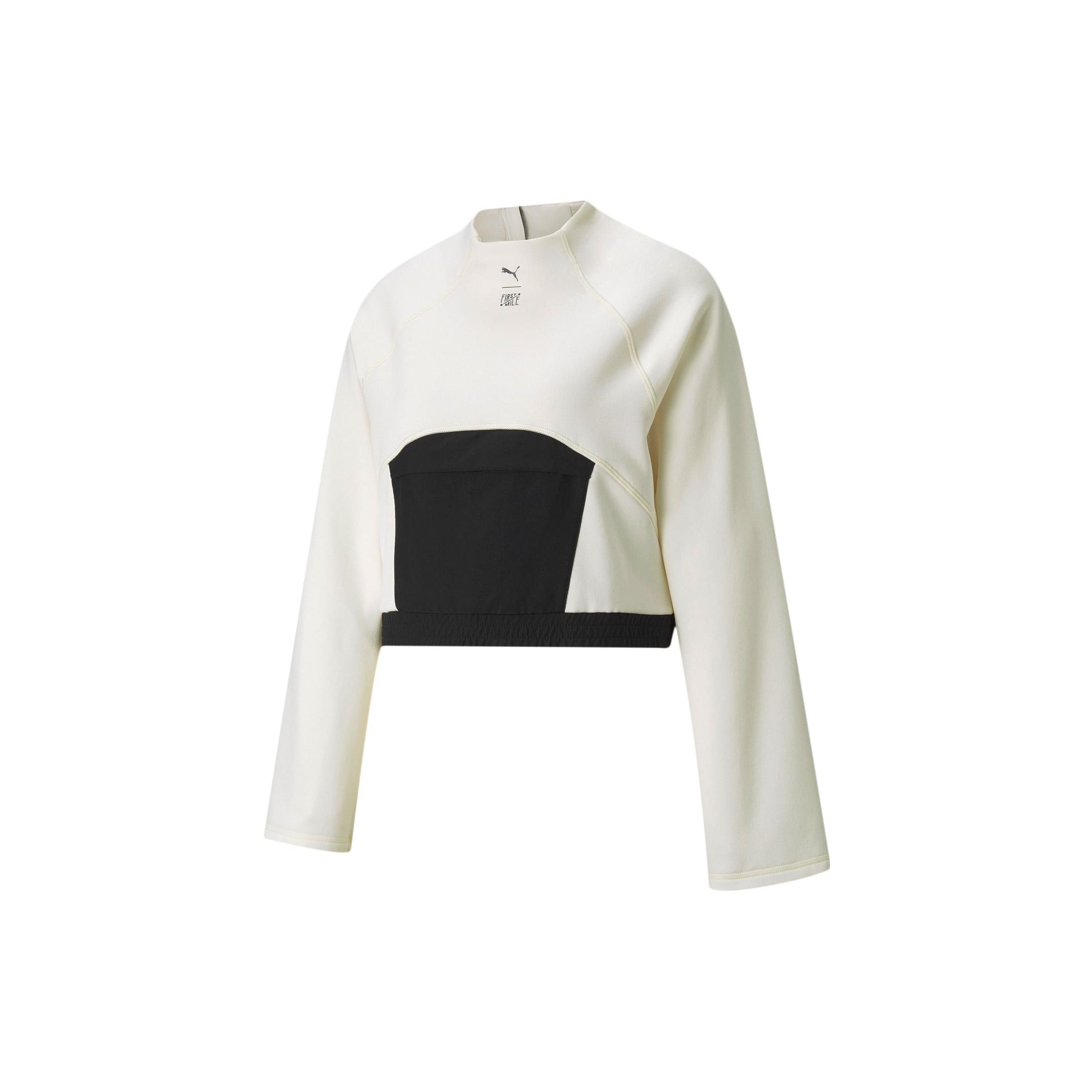 Puma First Mile Graphic Color Block Cropped Long Sleeve Sweatshirt Women Tops White 520997-73 M
Puma First Mile Graphic Color Block Cropped Long Sleeve Sweatshirt Women Tops White 520997-73 M