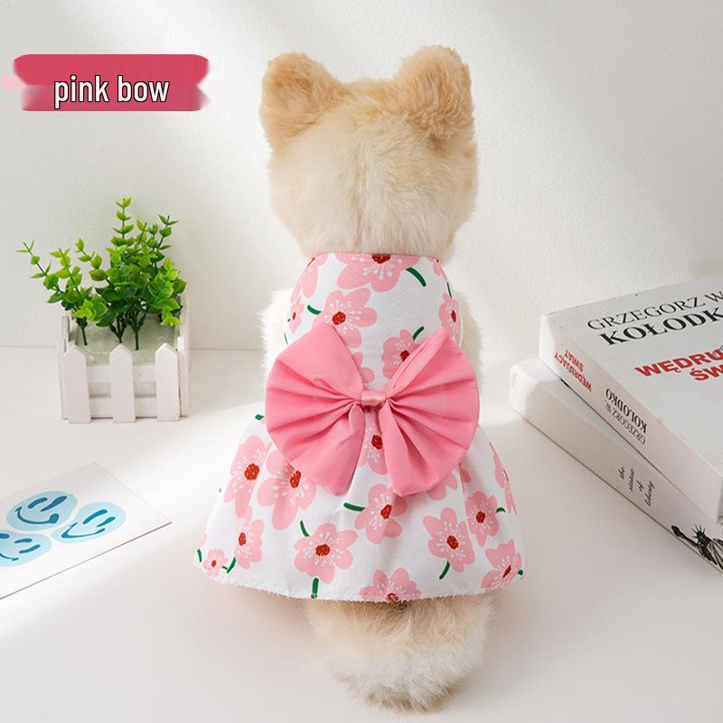 Ultra-Thin Floral Butterfly Princess Dress for Pets - Summer Fashion Arrival S
Ultra-Thin Floral Butterfly Princess Dress for Pets - Summer Fashion Arrival S