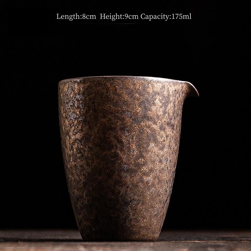 Gilded Iron Glaze Public Cup Tea Dispenser Vintage Ceramic Teaware Cha Hai Tea Ceremony Accessories Tea Sea Kung Fu Tea Set 200-400ml
Gilded Iron Glaze Public Cup Tea Dispenser Vintage Ceramic Teaware Cha Hai Tea Ceremony Accessories Tea Sea Kung Fu Tea Set 200-400ml