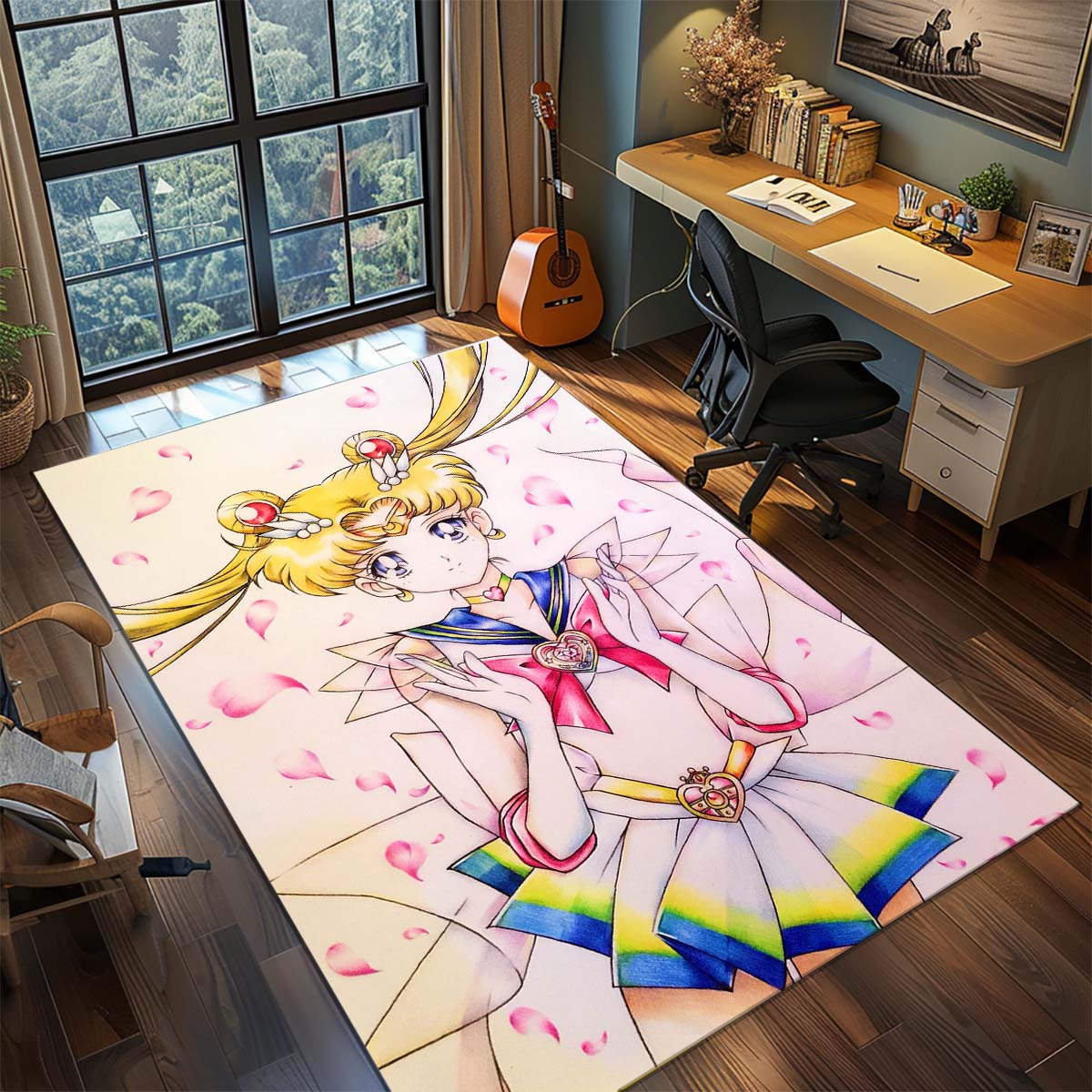 Sailor Moon Anime Rug Carpet Large Area Rug Non Slip Washable Floor Mat Gamer Room Bedroom Home Decor 60x90cm
Sailor Moon Anime Rug Carpet Large Area Rug Non Slip Washable Floor Mat Gamer Room Bedroom Home Decor 60x90cm