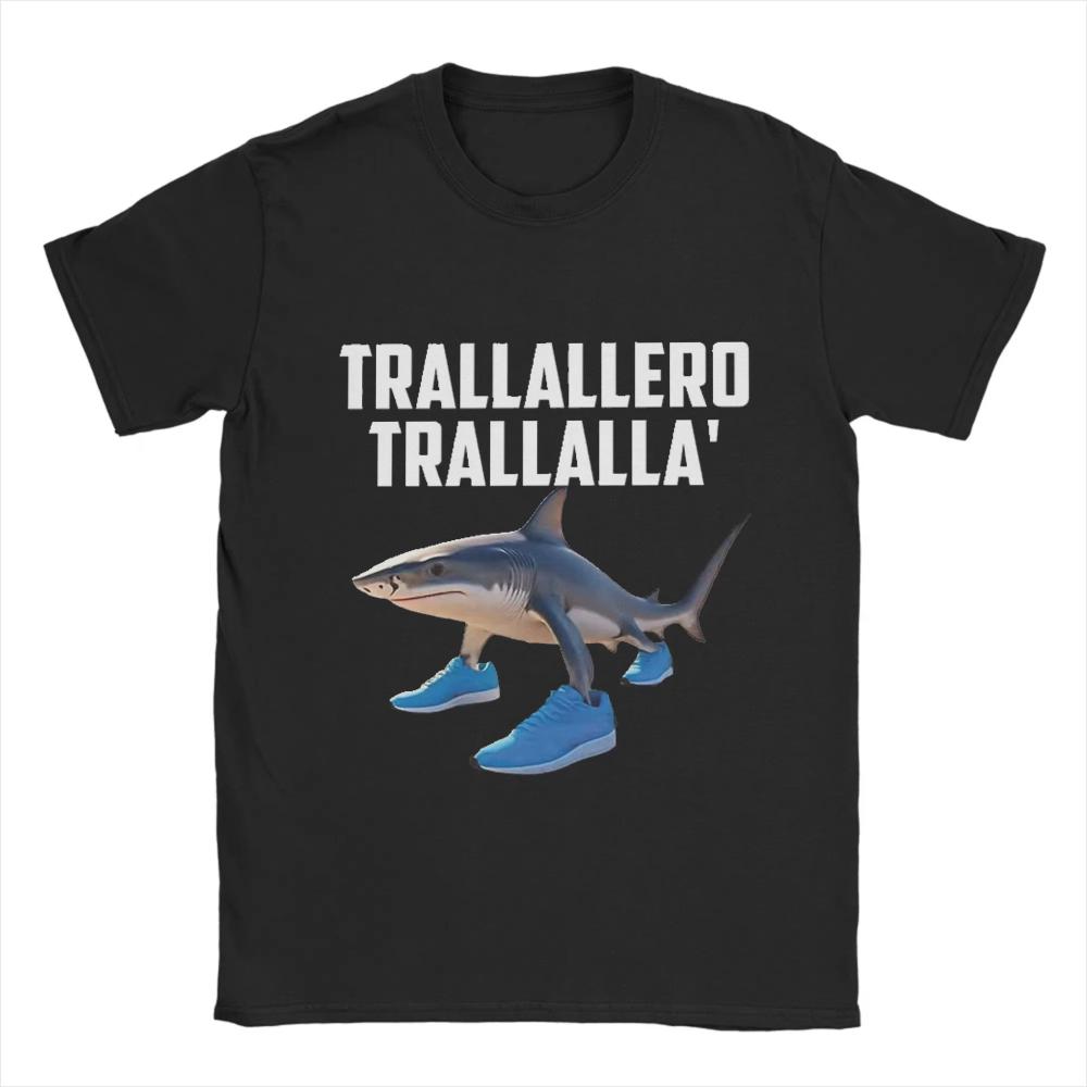 Trallallero Trallala Funny Shark Meme T-Shirt Summer Pure Cotton T Shirts for Men Trending Casual Tee Shirt Sleeve Basic Tops... S разноцветный
Trallallero Trallala Funny Shark Meme T-Shirt Summer Pure Cotton T Shirts for Men Trending Casual Tee Shirt Sleeve Basic Tops... S разноцветный