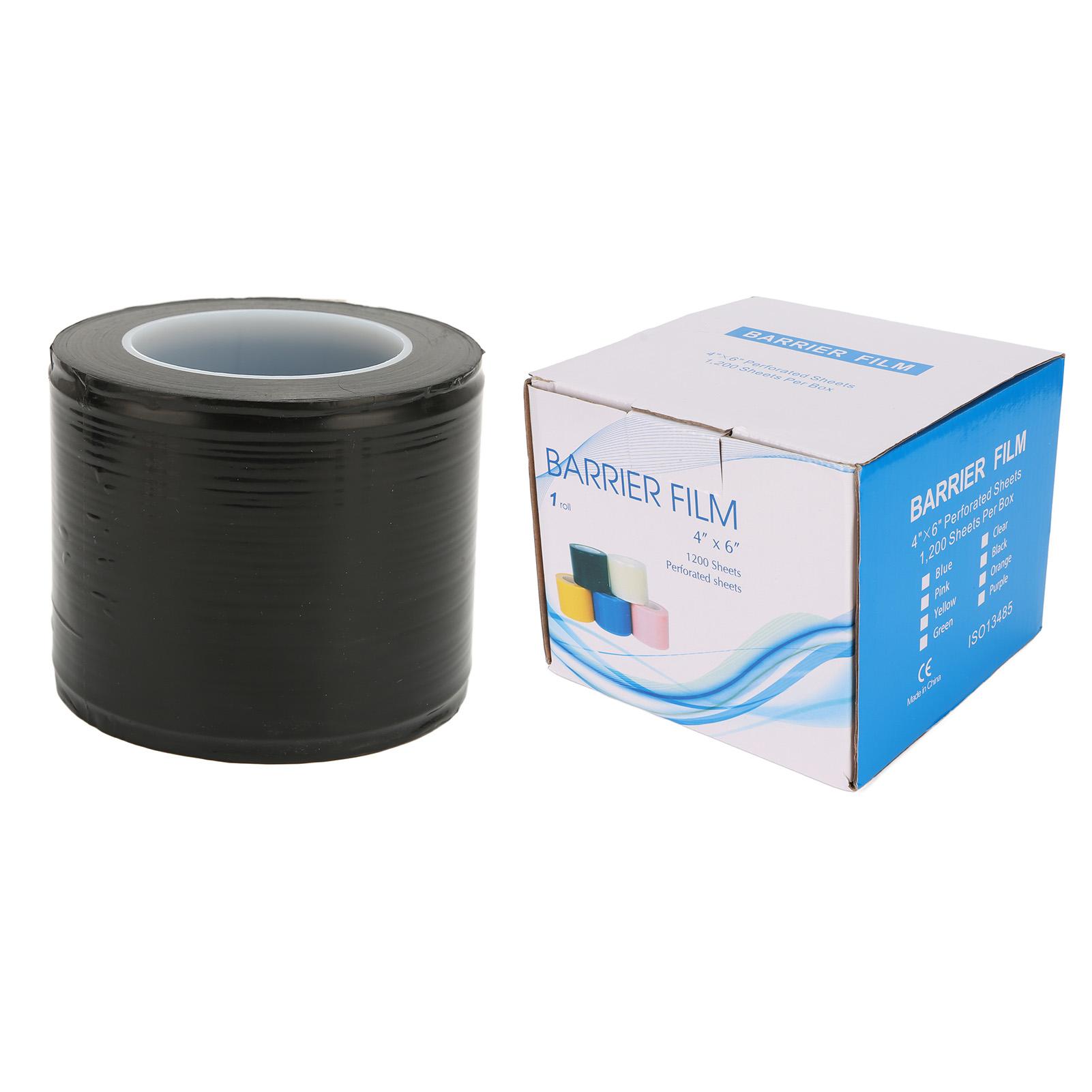 1200pcs Barrier Film Black Adhesive Protective Barrier Film Roll for Tattoo Dental 3.9 X 5.9in
1200pcs Barrier Film Black Adhesive Protective Barrier Film Roll for Tattoo Dental 3.9 X 5.9in