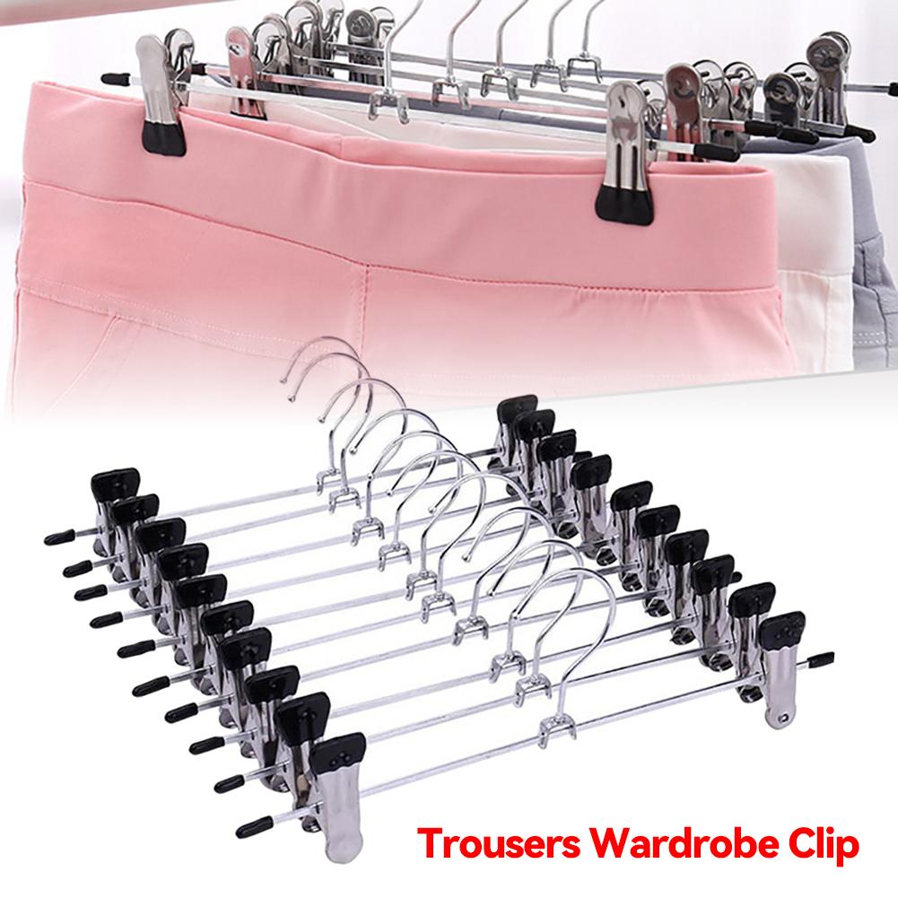 10pcs Stainless Steel Clothespin Pants Clamp Non-slip Trouser Hanger Practical Multi-function Exquisite with Swivel Hook CHINA
10pcs Stainless Steel Clothespin Pants Clamp Non-slip Trouser Hanger Practical Multi-function Exquisite with Swivel Hook CHINA