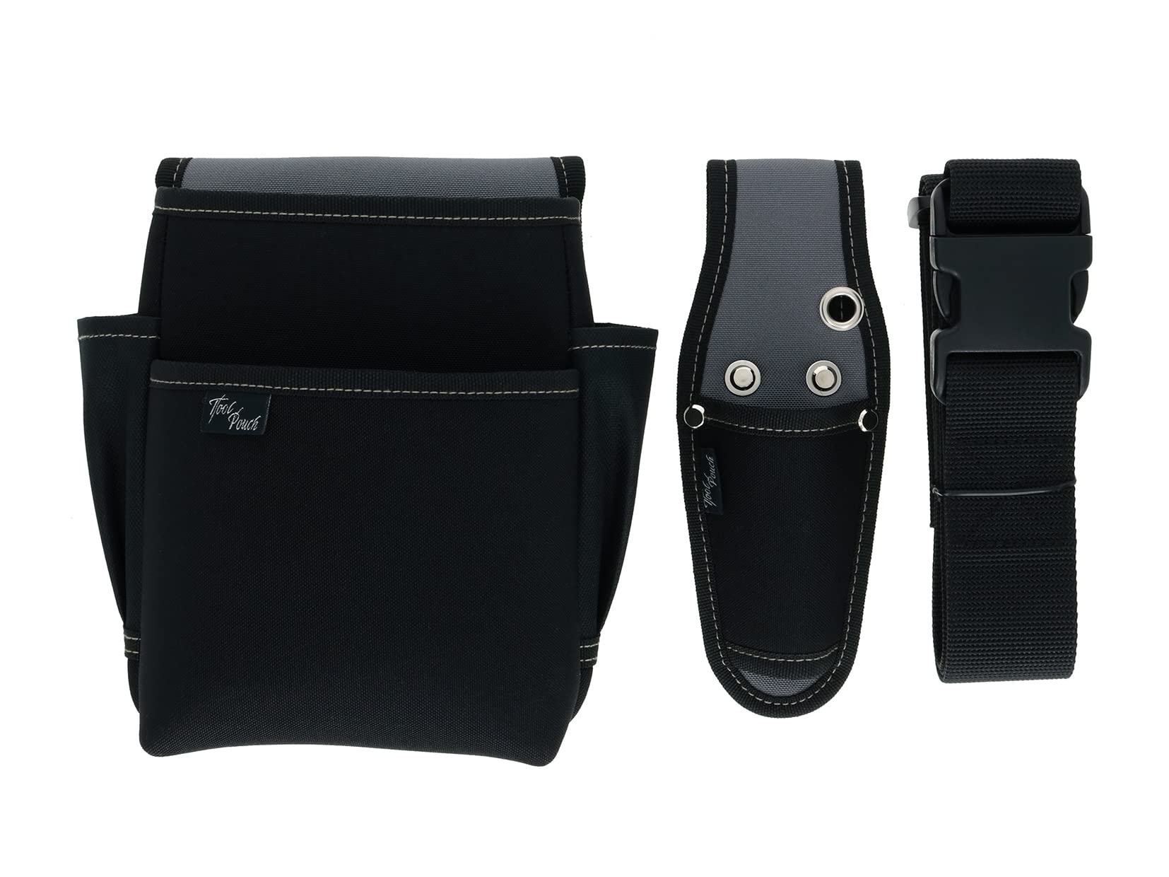 Takagi Electrician Waist Bag 2 Tiers Tool Case 1 Tool Holder One Touch Belt 3 Piece Set Black 
Takagi Electrician Waist Bag 2 Tiers Tool Case 1 Tool Holder One Touch Belt 3 Piece Set Black