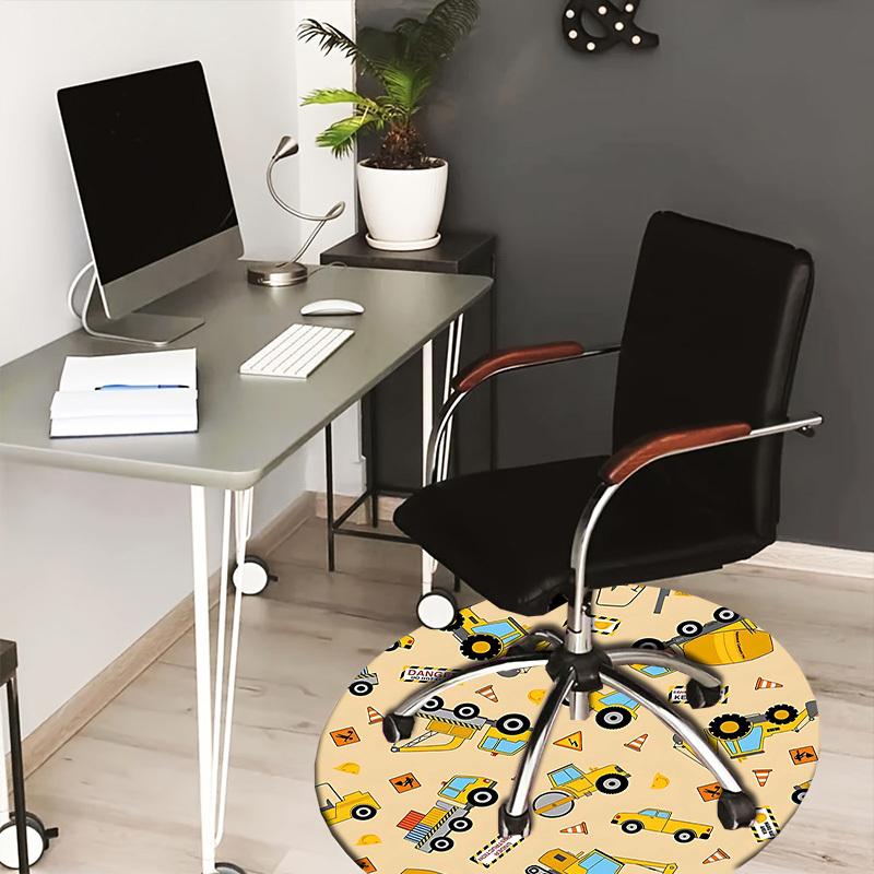 1PC Construction Trucks Non-Slip Floor Round carpet, Office, family, bedroom, Large Area Rug Indoor Rugs, Durable Polyester-Z0412 80cm by 80cm
1PC Construction Trucks Non-Slip Floor Round carpet, Office, family, bedroom, Large Area Rug Indoor Rugs, Durable Polyester-Z0412 80cm by 80cm