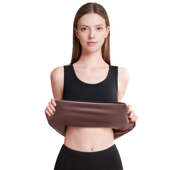 Термомайка для женщин с флисовой подкладкой, без рукавов, нижняя рубашка с круглым вырезом, майка, теплый базовый слой, облегающий топ для нижнего белья L чёрный
Термомайка для женщин с флисовой подкладкой, без рукавов, нижняя рубашка с круглым вырезом, майка, теплый базовый слой, облегающий топ для нижнего белья L чёрный