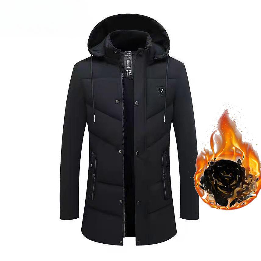 Плюс бархатная толстая куртка Куртка для людей среднего и пожилого возраста Корейская версия утолщенной куртки средней длины для осени и зимы M чёрный
Плюс бархатная толстая куртка Куртка для людей среднего и пожилого возраста Корейская версия утолщенной куртки средней длины для осени и зимы M чёрный