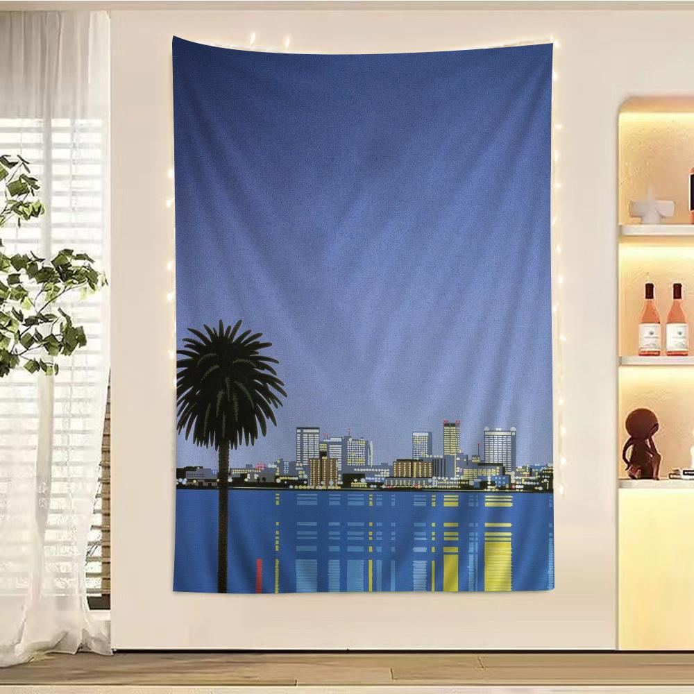 Hiroshi Nagai Vaporwave Japan Beach City Summer Anime Tapestry Hippie Flower Wall Carpets Dorm Decor Wall Hanging Home Decor 74x94cm(29x37in)
Hiroshi Nagai Vaporwave Japan Beach City Summer Anime Tapestry Hippie Flower Wall Carpets Dorm Decor Wall Hanging Home Decor 74x94cm(29x37in)