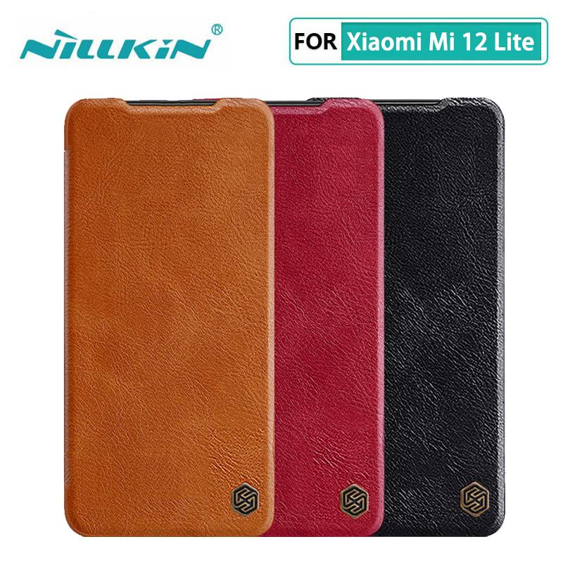 Для Xiaomi Mi 12 Lite чехол Nillkin Qin Series из искусственной кожи откидной чехол для MI12 Lite
Для Xiaomi Mi 12 Lite чехол Nillkin Qin Series из искусственной кожи откидной чехол для MI12 Lite