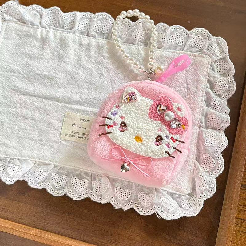 Cute And Girly Hello Kitty Bag Pearl Charm - Sweet And Cool Versatile Student Storage Bag Charm
Cute And Girly Hello Kitty Bag Pearl Charm - Sweet And Cool Versatile Student Storage Bag Charm