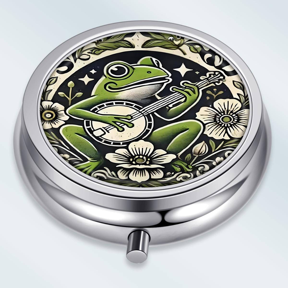 Portable Pill Box with 3 Compartments, Mini Metal Medicine Organizer Case, Cute Printed Pill Container for Vitamins, Pills, Jewelry, Travel, Daily Use разноцветный
Portable Pill Box with 3 Compartments, Mini Metal Medicine Organizer Case, Cute Printed Pill Container for Vitamins, Pills, Jewelry, Travel, Daily Use разноцветный
