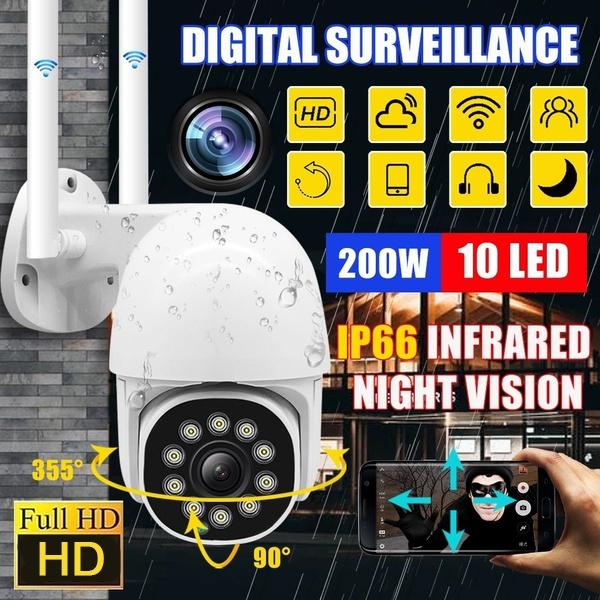 200 Вт 1080 P 10 светодиодов PTZ IP-камера уличная скоростная купольная Wi-Fi камера ИК-видеонаблюдение автоматическое отслеживание домашний видеорегистратор
200 Вт 1080 P 10 светодиодов PTZ IP-камера уличная скоростная купольная Wi-Fi камера ИК-видеонаблюдение автоматическое отслеживание домашний видеорегистратор