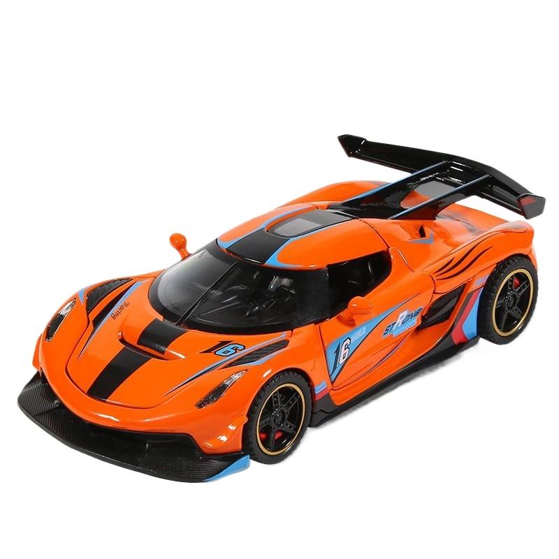 1/32 Koonigsegg Модель автомобиля из сплава с высокой имитацией, литая игрушка со звуком и светом, инерционные транспортные средства, декоративные игрушки для детей оранжевый
1/32 Koonigsegg Модель автомобиля из сплава с высокой имитацией, литая игрушка со звуком и светом, инерционные транспортные средства, декоративные игрушки для детей оранжевый