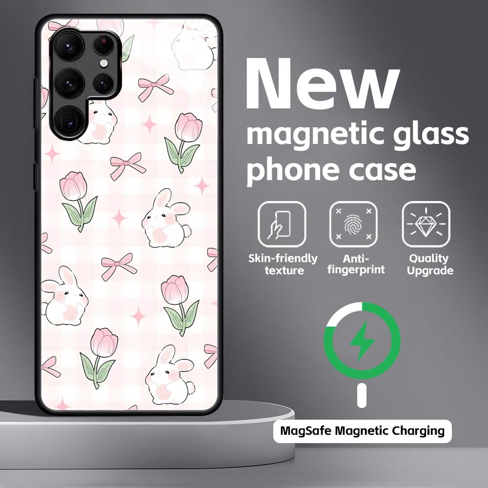 Easter Phone Case For Samsung S26 S25 S24 S23 S22 S21 Plus Ultra Note20 Glass Magnetic Case Galaxy S24+
Easter Phone Case For Samsung S26 S25 S24 S23 S22 S21 Plus Ultra Note20 Glass Magnetic Case Galaxy S24+