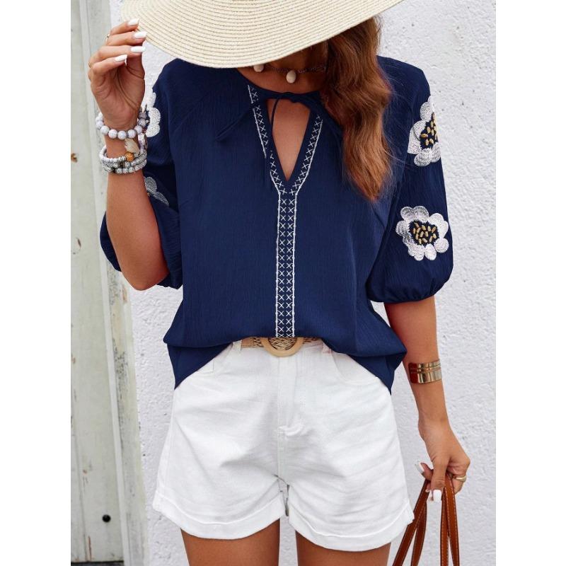 Весенне-летняя футболка с длинным рукавом, V-образным вырезом, однотонная, простая и элегантная, в повседневном стиле, подходит для ежедневной носки. M темно-синий
Весенне-летняя футболка с длинным рукавом, V-образным вырезом, однотонная, простая и элегантная, в повседневном стиле, подходит для ежедневной носки. M темно-синий