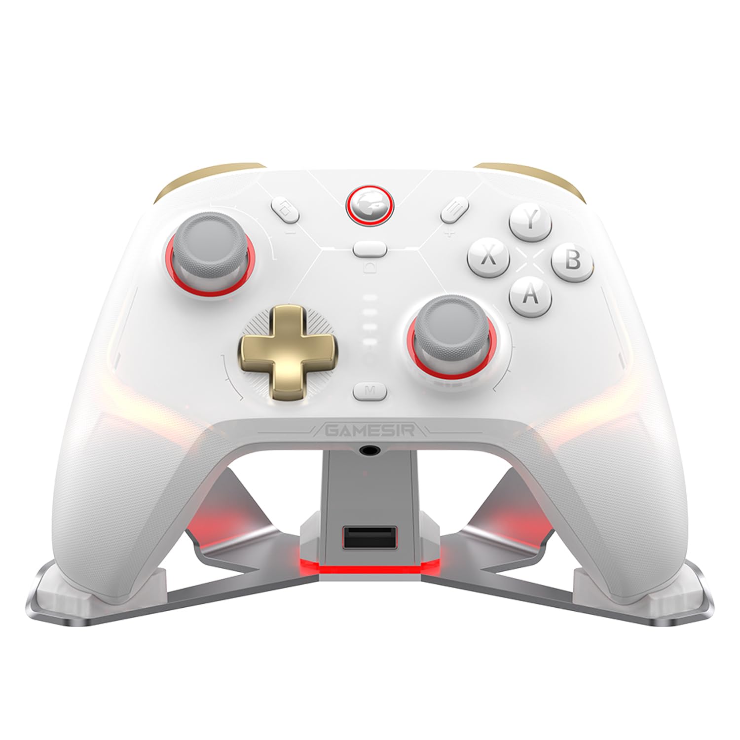 Мультиплатформний бездротовий контролер GameSir Cyclone 2, електромагнітний джойстик TMR і тригер перемикача на ефекті Холла, ігровий контролер 6-осьового гіроскопа для
Мультиплатформний бездротовий контролер GameSir Cyclone 2, електромагнітний джойстик TMR і тригер перемикача на ефекті Холла, ігровий контролер 6-осьового гіроскопа для