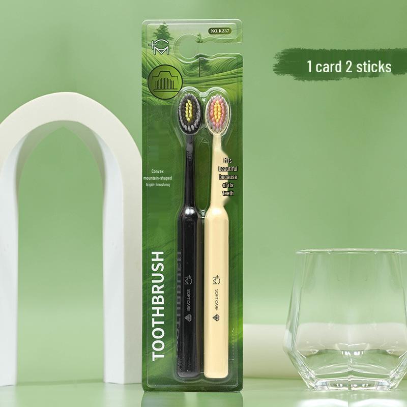 Kamel Deep Series Roman Column Soft Bristle Toothbrush - Ultra-fine, Wide Thin, Mountain Shape, Family Pack for Home Use
Kamel Deep Series Roman Column Soft Bristle Toothbrush - Ultra-fine, Wide Thin, Mountain Shape, Family Pack for Home Use