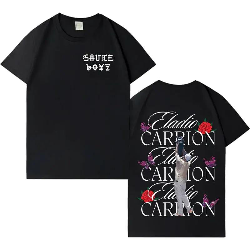 Rapper Eladio Carrion Album Tour Teen TShirt Unisex Loose Printed Casual Gothic Humor High Quality TShirt Fan Gift A S
Rapper Eladio Carrion Album Tour Teen TShirt Unisex Loose Printed Casual Gothic Humor High Quality TShirt Fan Gift A S