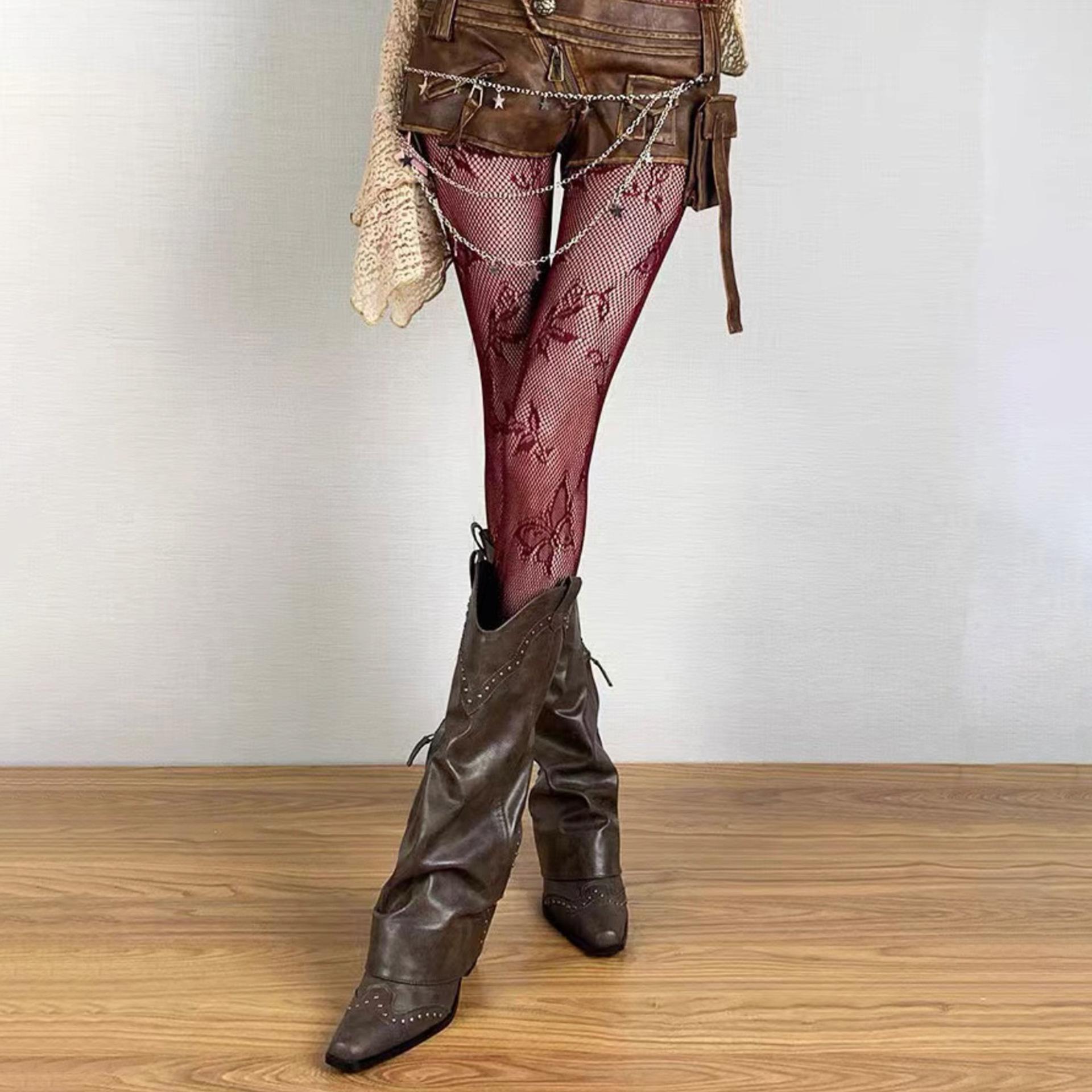 Floral Butterfly Coffee Fishnet Pantyhose Women Sexy Brown Hollow Out Mesh Tights Lolita Nylon Plus Size Transparent Stockings Fit 40-65kg чорний
Floral Butterfly Coffee Fishnet Pantyhose Women Sexy Brown Hollow Out Mesh Tights Lolita Nylon Plus Size Transparent Stockings Fit 40-65kg чорний