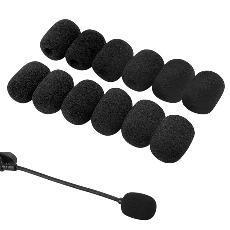 Set of 12 ChasCoCo headphone replacement microphone sponge intercom microphone windshield loudspeaker noise reduction microphone accessories dustproof
Set of 12 ChasCoCo headphone replacement microphone sponge intercom microphone windshield loudspeaker noise reduction microphone accessories dustproof