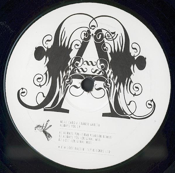 12inch Record MLLE CARO & FRANCK GARCIA - Always You EP 031BUZZ Buzzin Fly Rec 2007 UK Dance & Electronica Used
12inch Record MLLE CARO & FRANCK GARCIA - Always You EP 031BUZZ Buzzin Fly Rec 2007 UK Dance & Electronica Used
