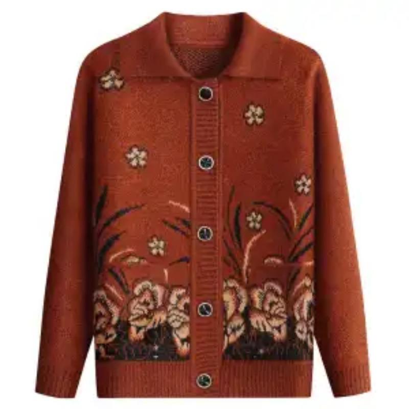 Plant Flower Contrasting Colors Women s Button Cardigan Lapel Long Sleeve Fashion Casual Top XL коричневый
Plant Flower Contrasting Colors Women s Button Cardigan Lapel Long Sleeve Fashion Casual Top XL коричневый