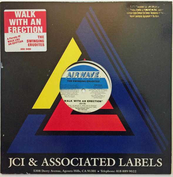 LP Record SWINGING ERUDITES Walk With An Erection ARO9400 Airwave Records 1987 Canada Rock Used
LP Record SWINGING ERUDITES Walk With An Erection ARO9400 Airwave Records 1987 Canada Rock Used