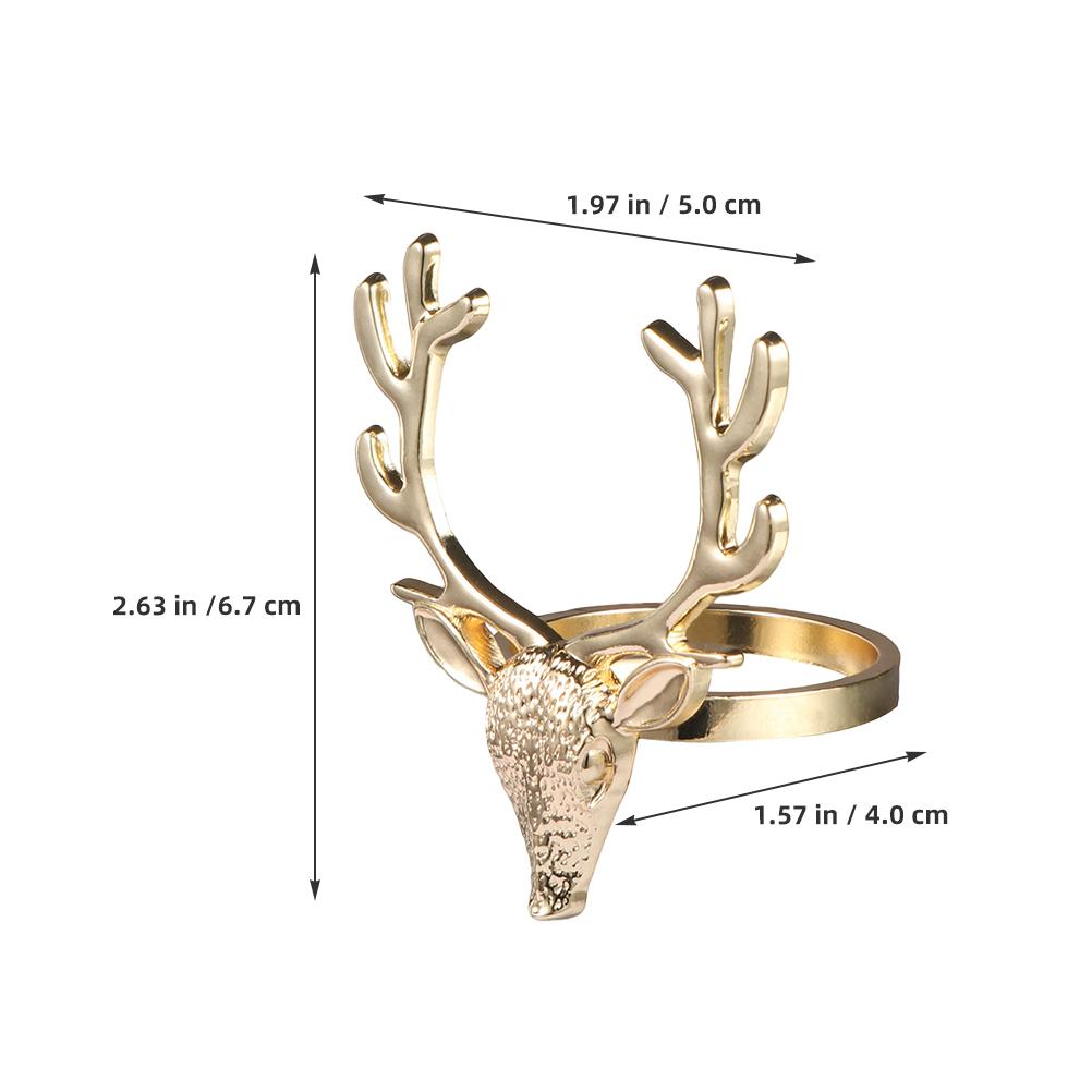 8Pcs Festive Deer Head Napkin Rings Metal Serviette Buckles for Holiday Parties and Special Occasions Dinner Napkin Ring золотистый
8Pcs Festive Deer Head Napkin Rings Metal Serviette Buckles for Holiday Parties and Special Occasions Dinner Napkin Ring золотистый
