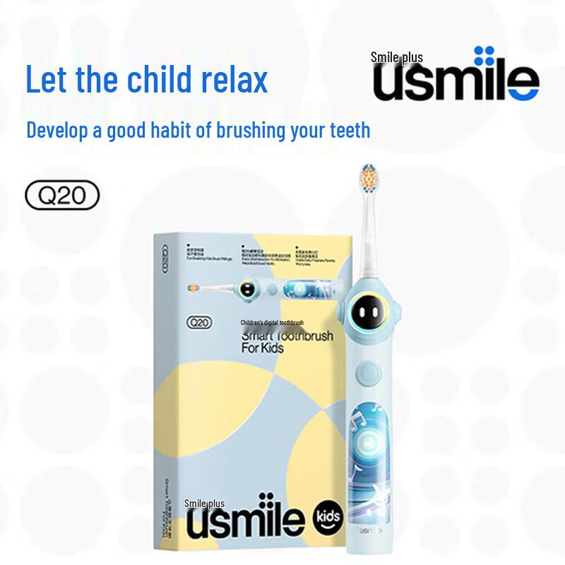 Usmile Q20 Kids Smart Electric Toothbrush CN plug (adapter included)
Usmile Q20 Kids Smart Electric Toothbrush CN plug (adapter included)