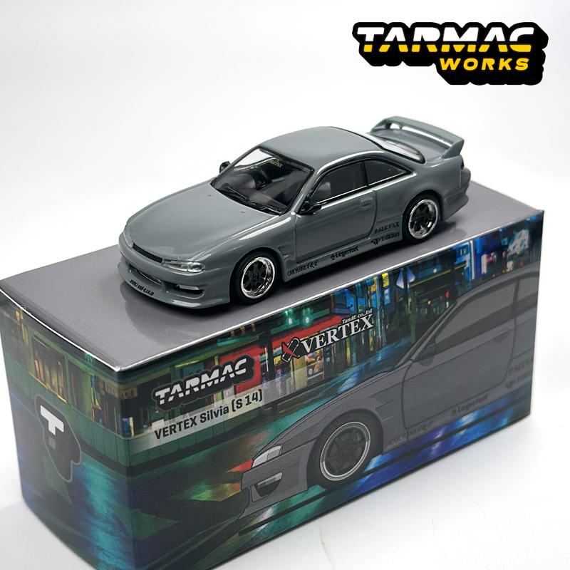 Tarmac Works 1:64 TW VERTEX Silvia S14 Сірий Chase литий автомодель
Tarmac Works 1:64 TW VERTEX Silvia S14 Сірий Chase литий автомодель
