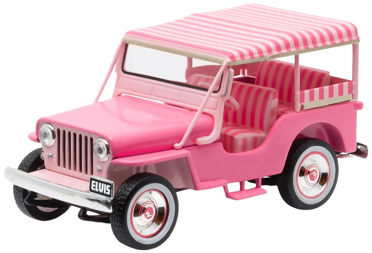 Greenlight 1960 Jeep Sally CJ3B, принадлежавший Элвису Пресли 1/43 Розовый джип розовый
Greenlight 1960 Jeep Sally CJ3B, принадлежавший Элвису Пресли 1/43 Розовый джип розовый