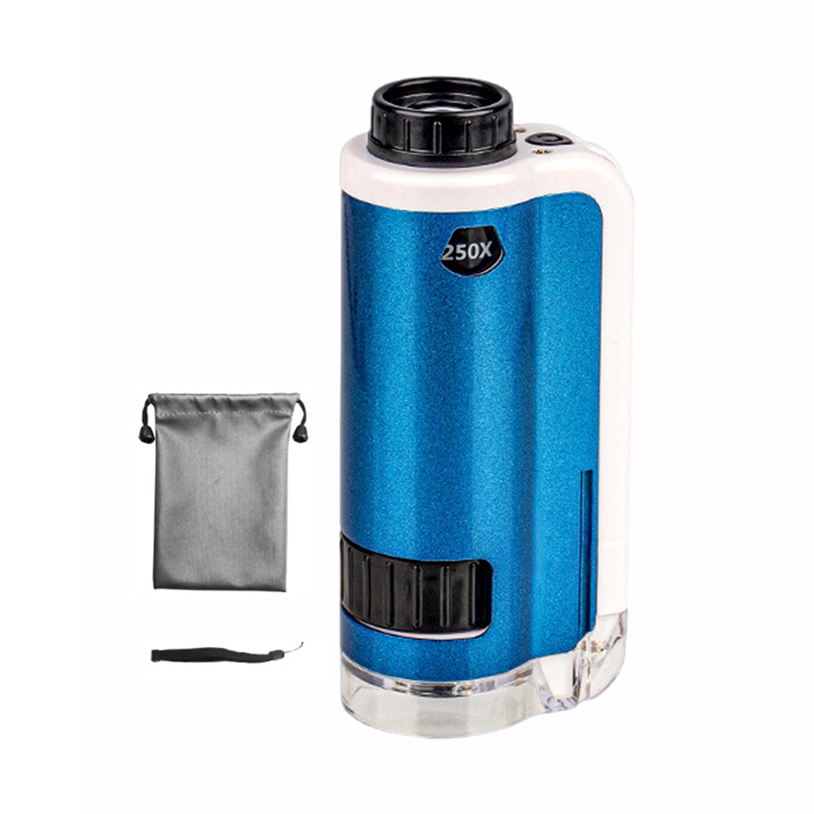 Interactive Science Microscope Set for Children with LED LED Light 100X-250X Magnification Portable Aluminum Microscope синій
Interactive Science Microscope Set for Children with LED LED Light 100X-250X Magnification Portable Aluminum Microscope синій
