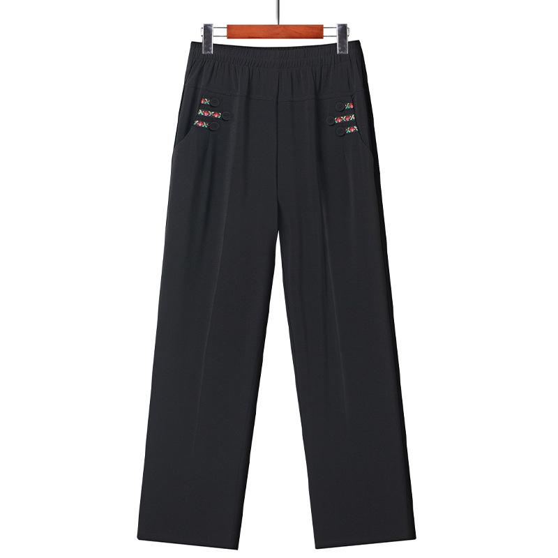 Mom s Cool Ice Silk Summer Pants - Stylish Nine-Point, Versatile Casual Wear for Middle-Aged & Elderly Women XL (85-105 lbs) чёрный
Mom s Cool Ice Silk Summer Pants - Stylish Nine-Point, Versatile Casual Wear for Middle-Aged & Elderly Women XL (85-105 lbs) чёрный
