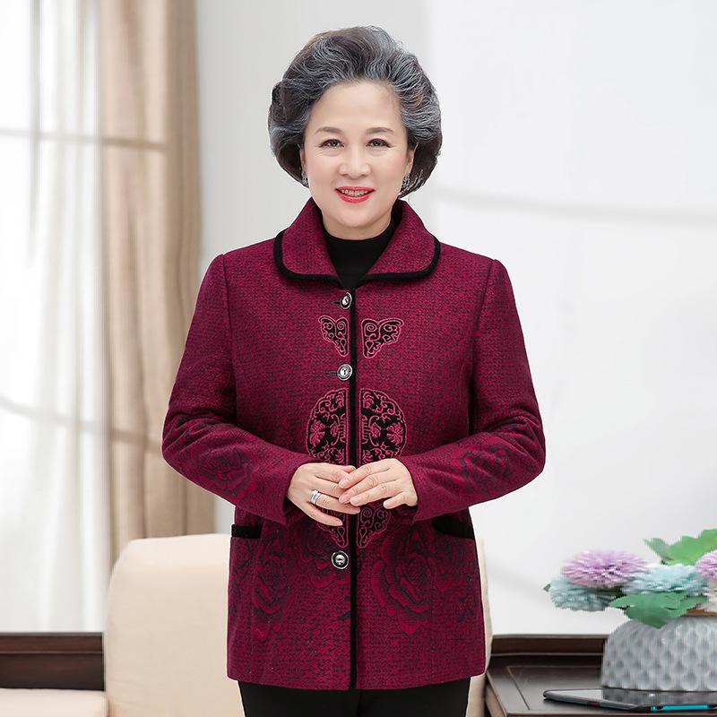 Women s coat birthday clothes autumn and winter velvet top wife birthday 5XL (145-77.5kg recommended)
Women s coat birthday clothes autumn and winter velvet top wife birthday 5XL (145-77.5kg recommended)