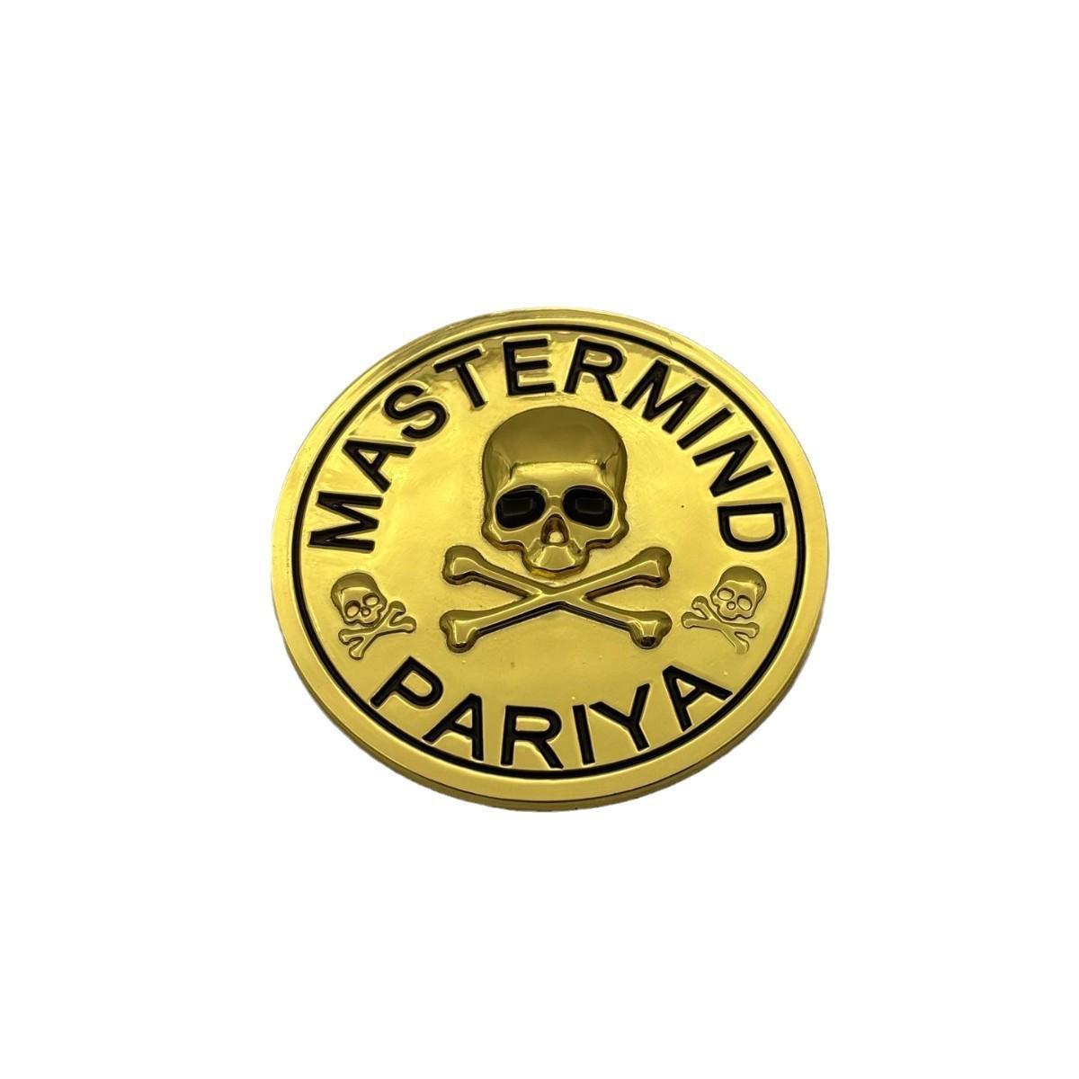 3D Metal Skull Car Emblem - Halloween Harley Sticker for Tail, Side, Hood, or Body золотий/чорний
3D Metal Skull Car Emblem - Halloween Harley Sticker for Tail, Side, Hood, or Body золотий/чорний