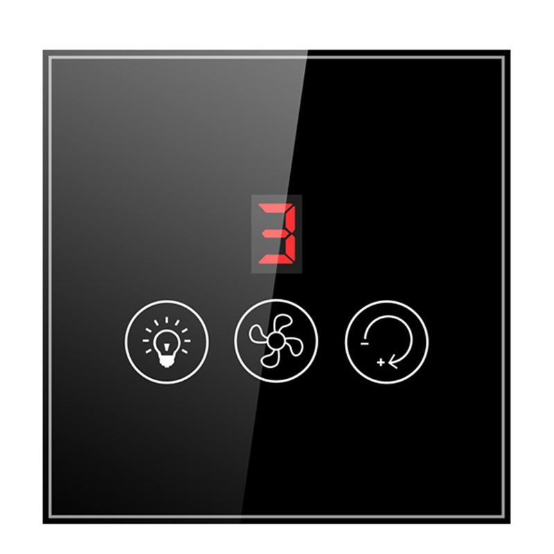 A25F-Smart Switch Tuya Smart Switch Ceiling Fan Lamp Alexa Google Home Remote APP Control Control Speed Works Black EU Plug чёрный
A25F-Smart Switch Tuya Smart Switch Ceiling Fan Lamp Alexa Google Home Remote APP Control Control Speed Works Black EU Plug чёрный
