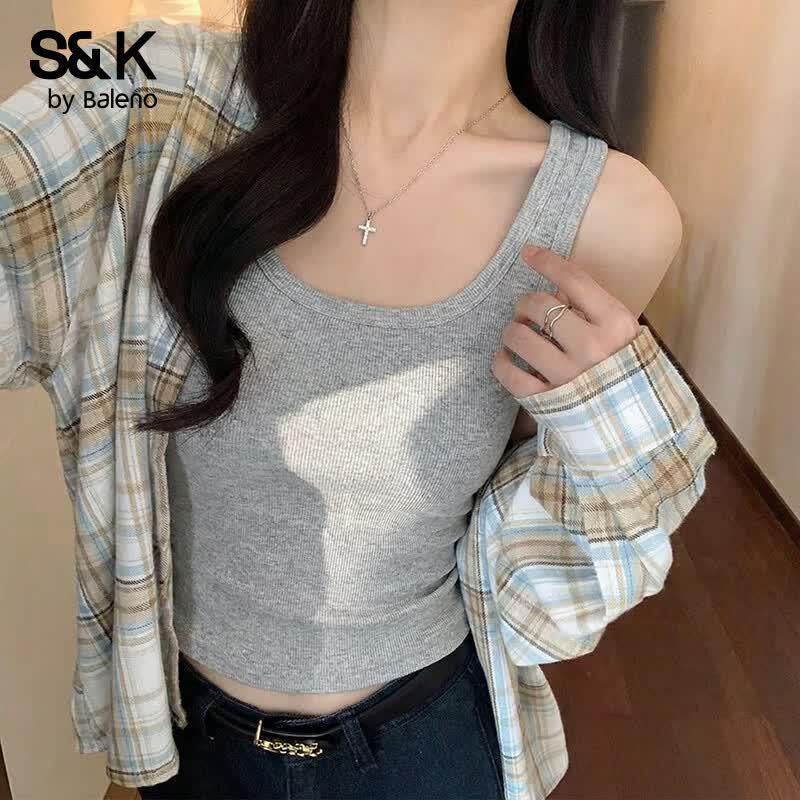 Baleno Women s S&K Square Neck Racerback Camisole S
Baleno Women s S&K Square Neck Racerback Camisole S