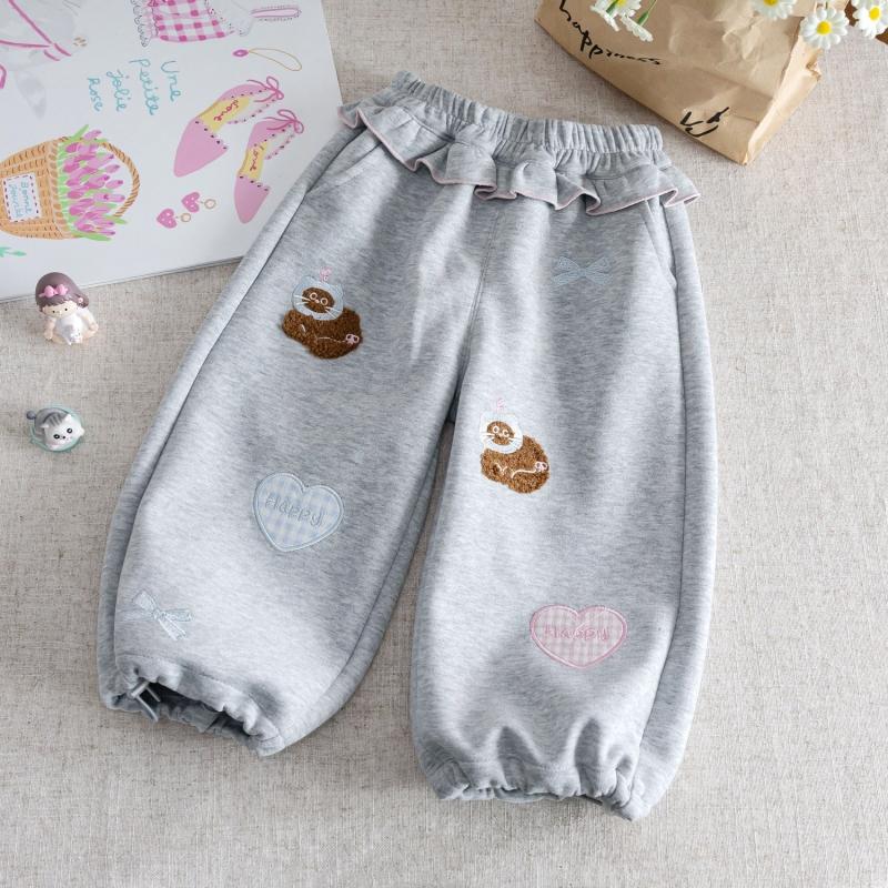 Новые осенние серые повседневные спортивные штаны для маленьких девочек, милые брюки свободного кроя с мультяшной вышивкой, универсальные брюки, корейские детские брюки 80 серый
Новые осенние серые повседневные спортивные штаны для маленьких девочек, милые брюки свободного кроя с мультяшной вышивкой, универсальные брюки, корейские детские брюки 80 серый