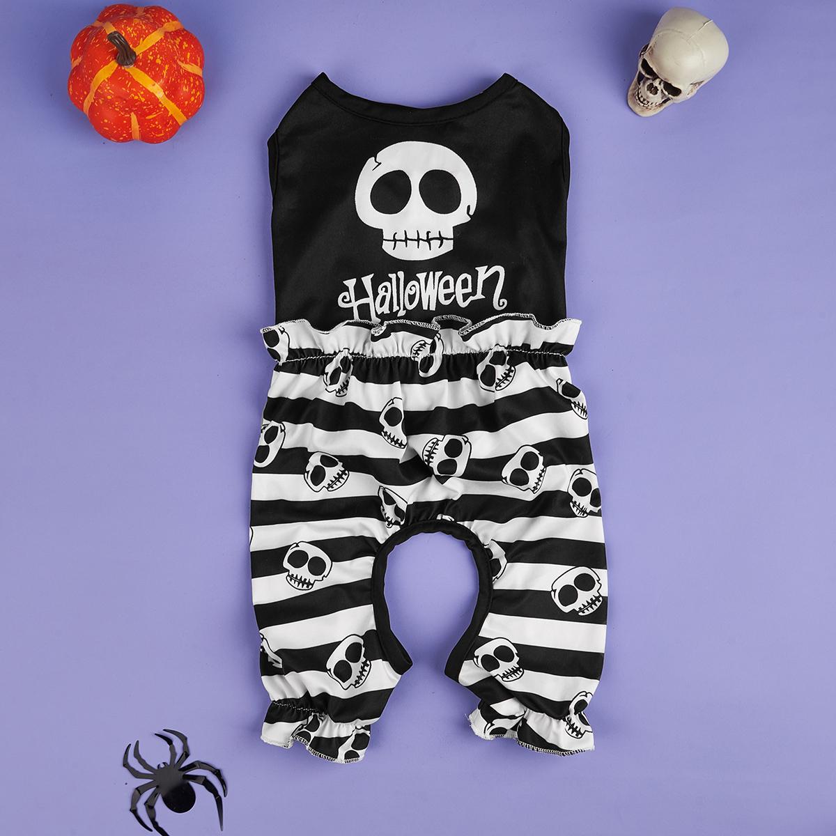 Dog Pajamas Pjs Pup Jumpsuit Cool Skull Printed Dog Clothes for Small Dogs Girl Boy ,Dogs Striped Puppy Clothes Doggie Onesies C XS(old) чёрный
Dog Pajamas Pjs Pup Jumpsuit Cool Skull Printed Dog Clothes for Small Dogs Girl Boy ,Dogs Striped Puppy Clothes Doggie Onesies C XS(old) чёрный