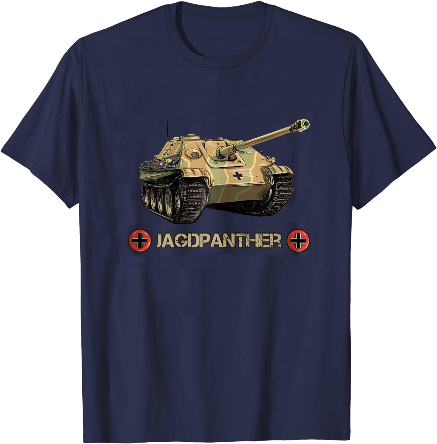 WWII German Anti Tank Jagdpanther SdKfz 173 Tank Destroyer TShirt Summer Cotton ONeck Short Sleeve Mens T Shirt New S3XL 4XL
WWII German Anti Tank Jagdpanther SdKfz 173 Tank Destroyer TShirt Summer Cotton ONeck Short Sleeve Mens T Shirt New S3XL 4XL