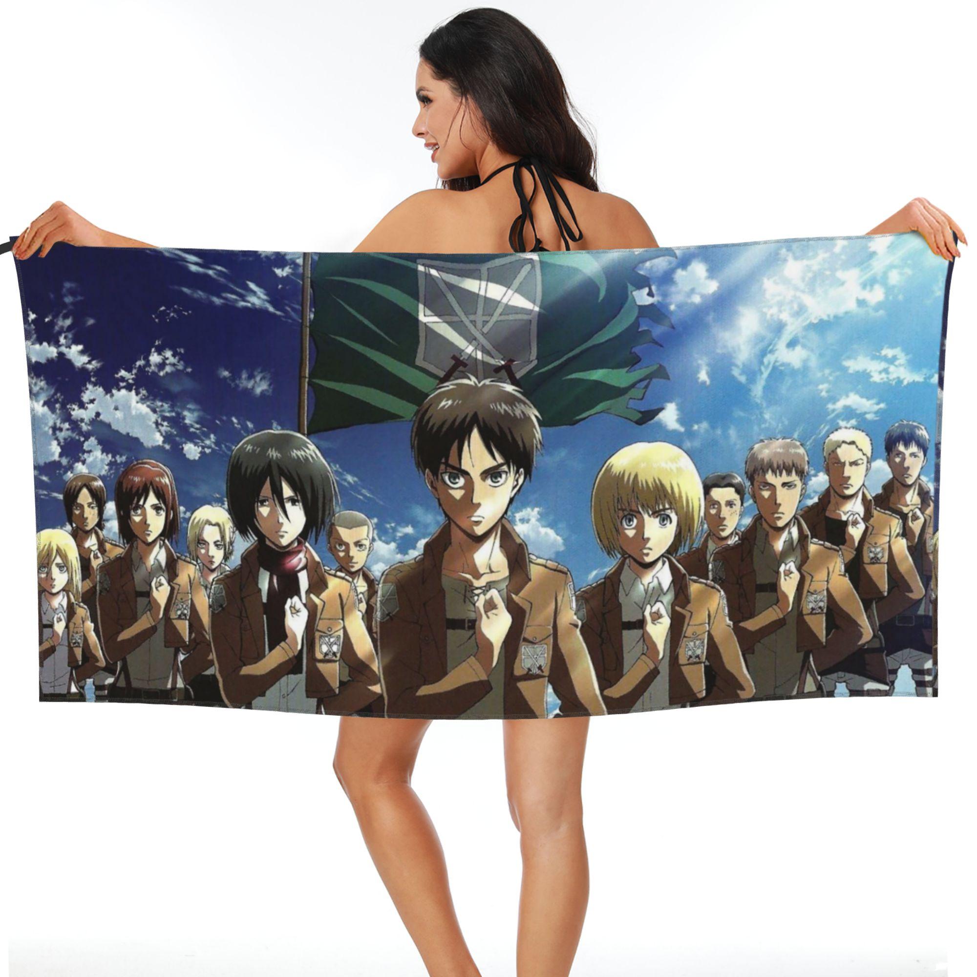 Attack On Titan Zeke Yeager Beach Towel Soft Microfiber Quick Dry Absorbent Quick Towels For Bath W40*H60(CM)
Attack On Titan Zeke Yeager Beach Towel Soft Microfiber Quick Dry Absorbent Quick Towels For Bath W40*H60(CM)