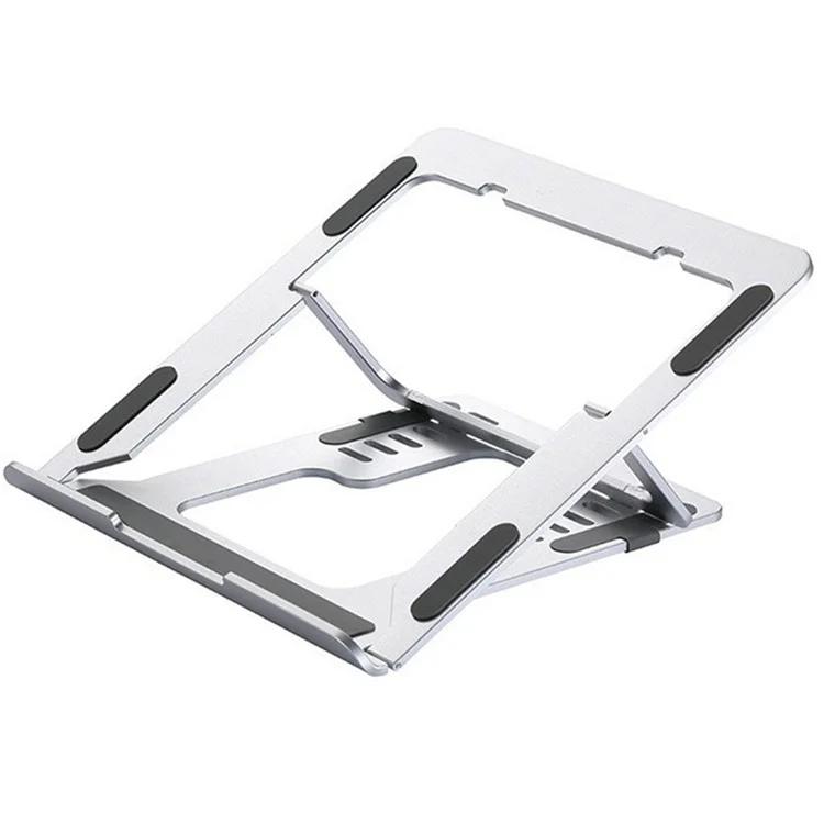 D24-3 Aluminum Alloy Laptop Cooling Stand Foldable Desktop Height Adjustable Notebook Bracket - Silver
D24-3 Aluminum Alloy Laptop Cooling Stand Foldable Desktop Height Adjustable Notebook Bracket - Silver