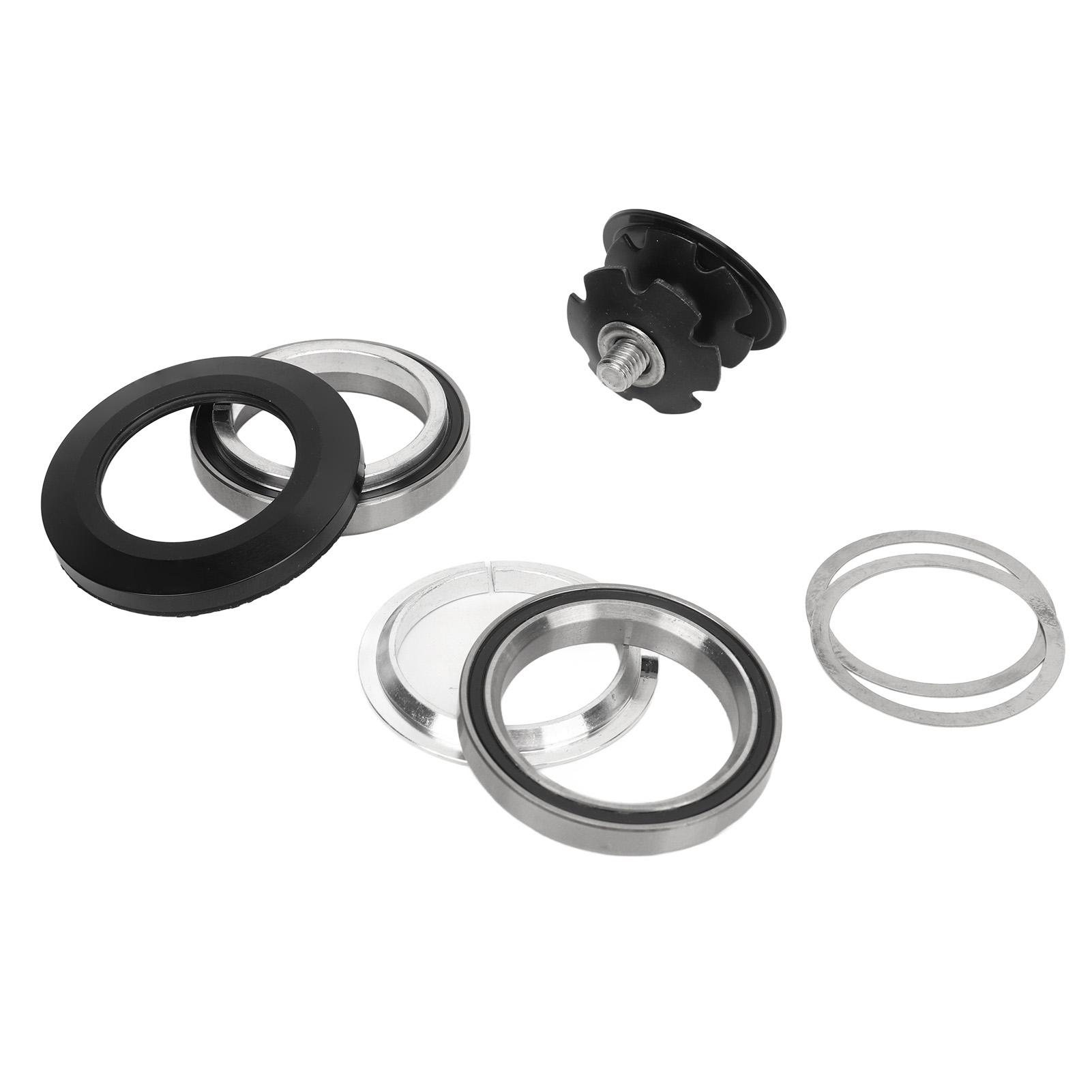 Bike Headset Aluminum Alloy Bike Bearing Headset Star Nut Spacers Kit for 41mm 28.6mm Straight Tube Front Fork Bike Supplies
Bike Headset Aluminum Alloy Bike Bearing Headset Star Nut Spacers Kit for 41mm 28.6mm Straight Tube Front Fork Bike Supplies