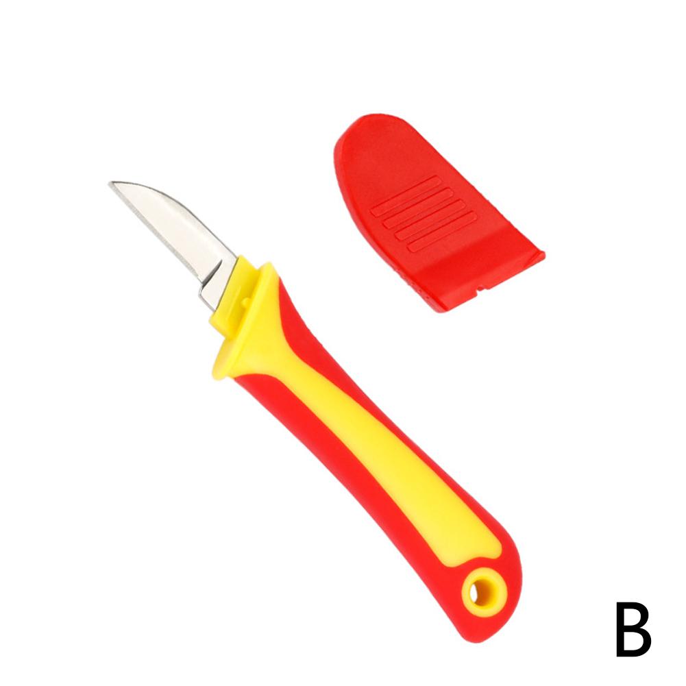 Изолированный нож Электрика Стриппер для проводов Ножницы для зачистки кабеля Прямое Изогнутое лезвие Резиновая рукоятка Инструмент для зачистки
Изолированный нож Электрика Стриппер для проводов Ножницы для зачистки кабеля Прямое Изогнутое лезвие Резиновая рукоятка Инструмент для зачистки