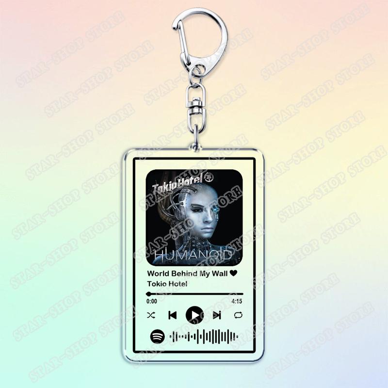 Tokio Hotel Music Keychains for Women Accessories Bag Automatic Schrei Tom Bill Kaulitz Album Songs Keying Jewelry Fans Gifts
Tokio Hotel Music Keychains for Women Accessories Bag Automatic Schrei Tom Bill Kaulitz Album Songs Keying Jewelry Fans Gifts